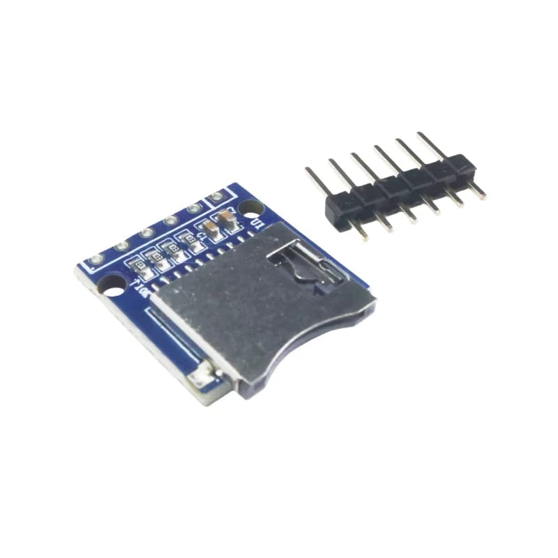 Modulo Lettore Schede Micro SD per Arduino ESP32 3.3V SPI TF Storage DIY Header Non Saldati 1-10 Pezzi