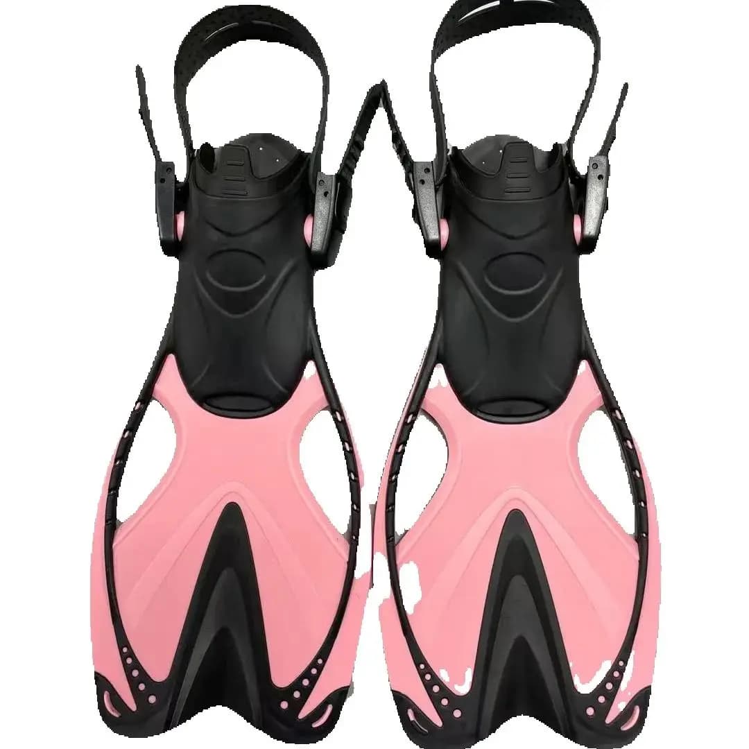 QYQkid Silicone fins for man, woman and child frog shoes swimming equipment for snorkeling