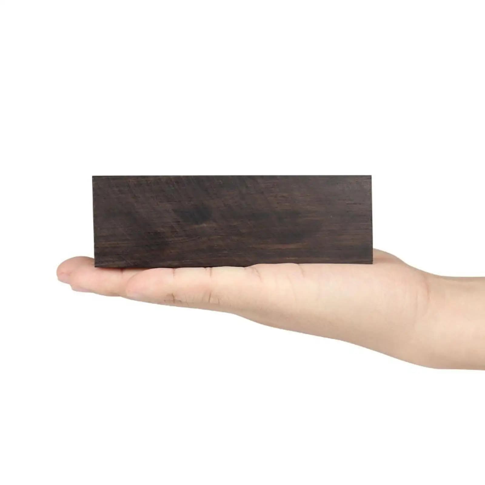 2 Pezzi di Legno di Ebano Grezzo per Chitarra, Materiale Fai-da-te per Manici, Strumenti Resistenti allo Sbiadimento, Superficie Liscia, Plettri in Ebano