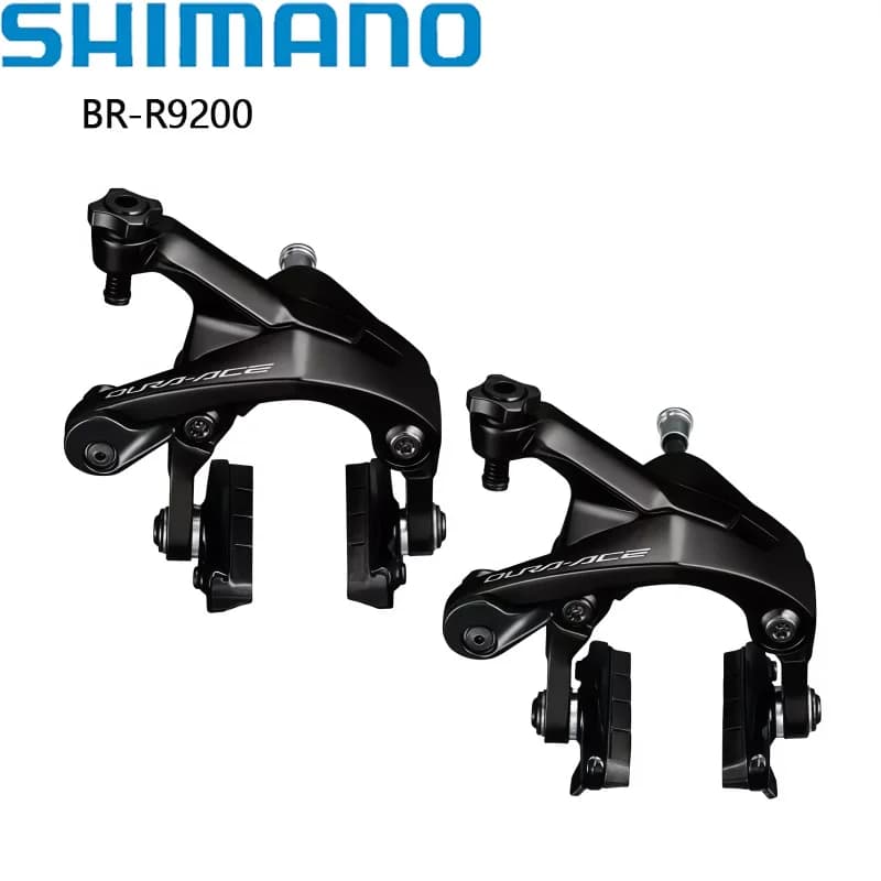 Shimano DURA-ACE BR-R9200 Pinze freno per cerchioni Pinze freno a doppio perno per bici da strada (coppia) Parti di biciclette anteriori + posteriori originali