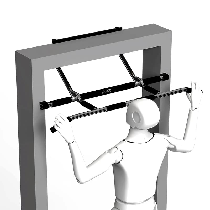Adjustable Wall Door For Home Fitness Door Exercise Strength Training Traction Bars Steel For Home Gym1