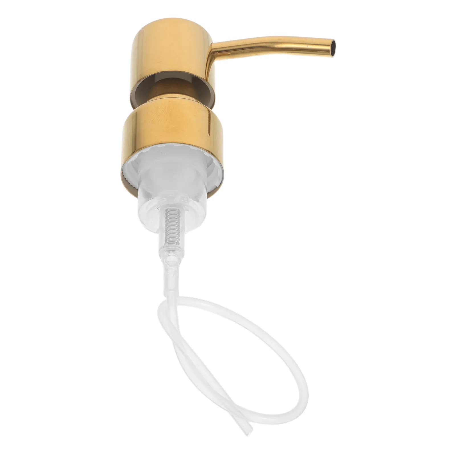 Stainless Steel Foaming Soap Pump 28 400 Threaded Reusable Metal Foam Dispenser Head Replacement Kitchen Bathroom Lotion Hand