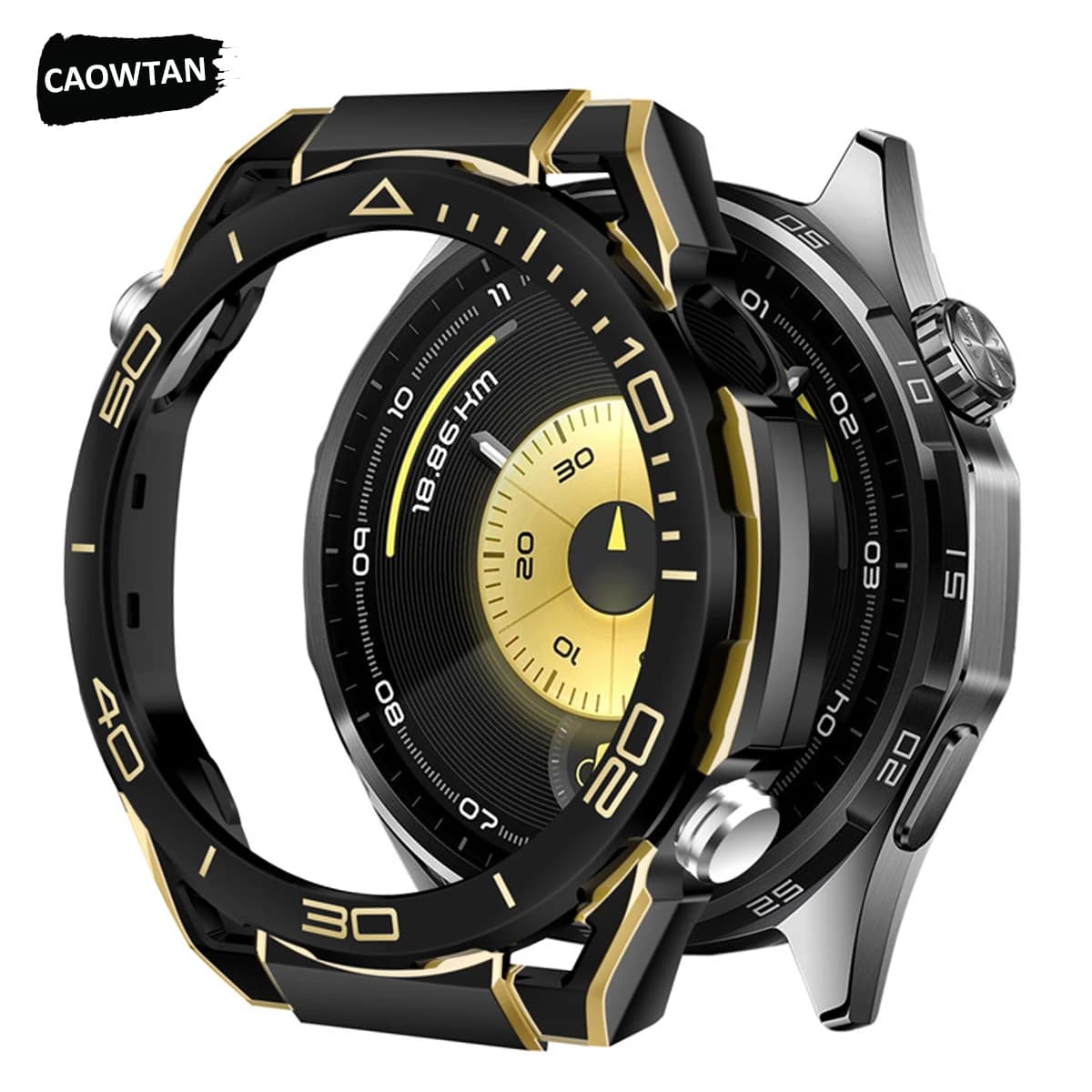 Cambia in Huawei Watch Ultimate Case per Huawei Watch GT6 5 4 46MM Pc Custodia protettiva per paraurti Nessun protezione dello schermo Accessori