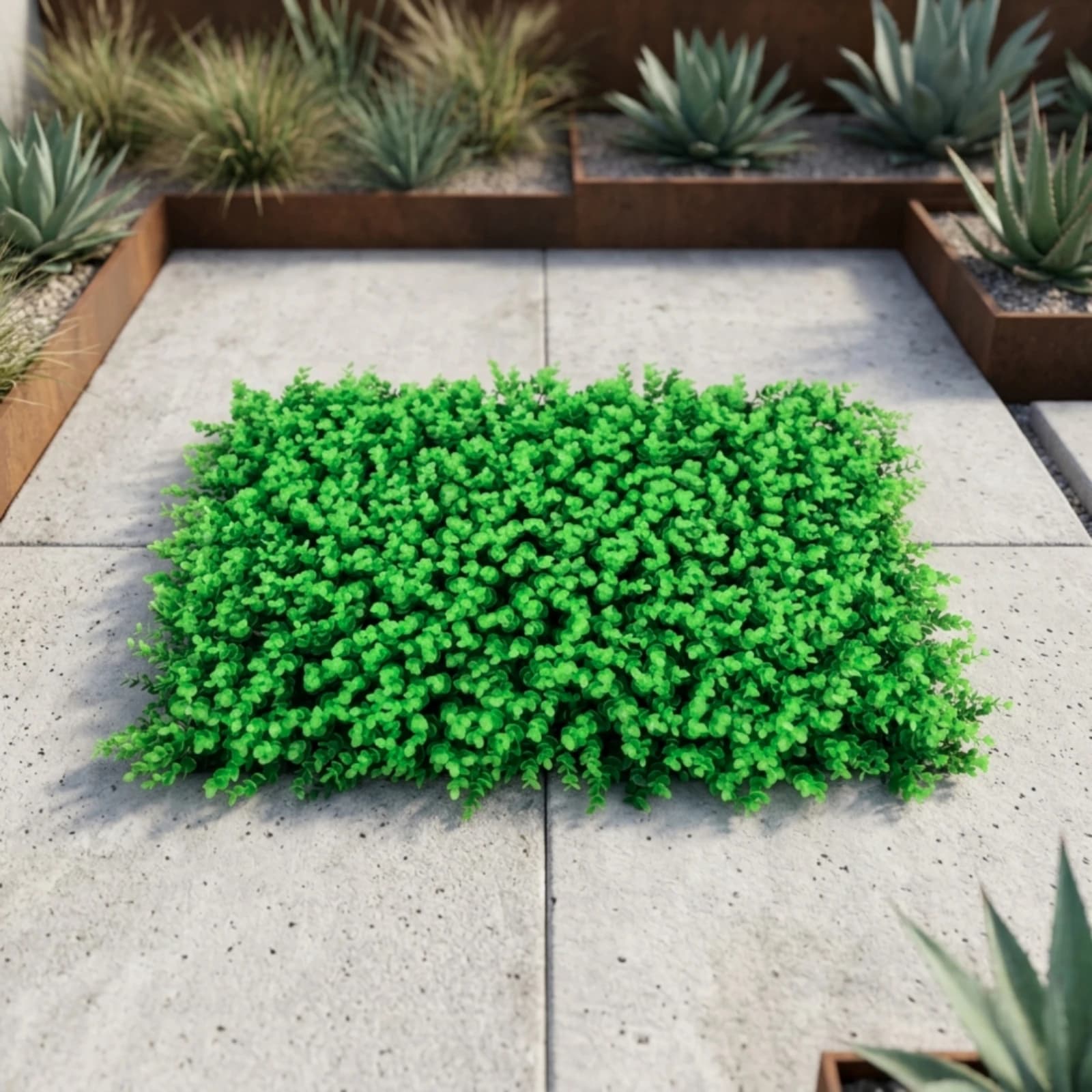 Artificial Plant Wall Panel Easy to Install Plant Wall Panel Faux Greenery Backdrop Resistant Weatherproof for Event Planners