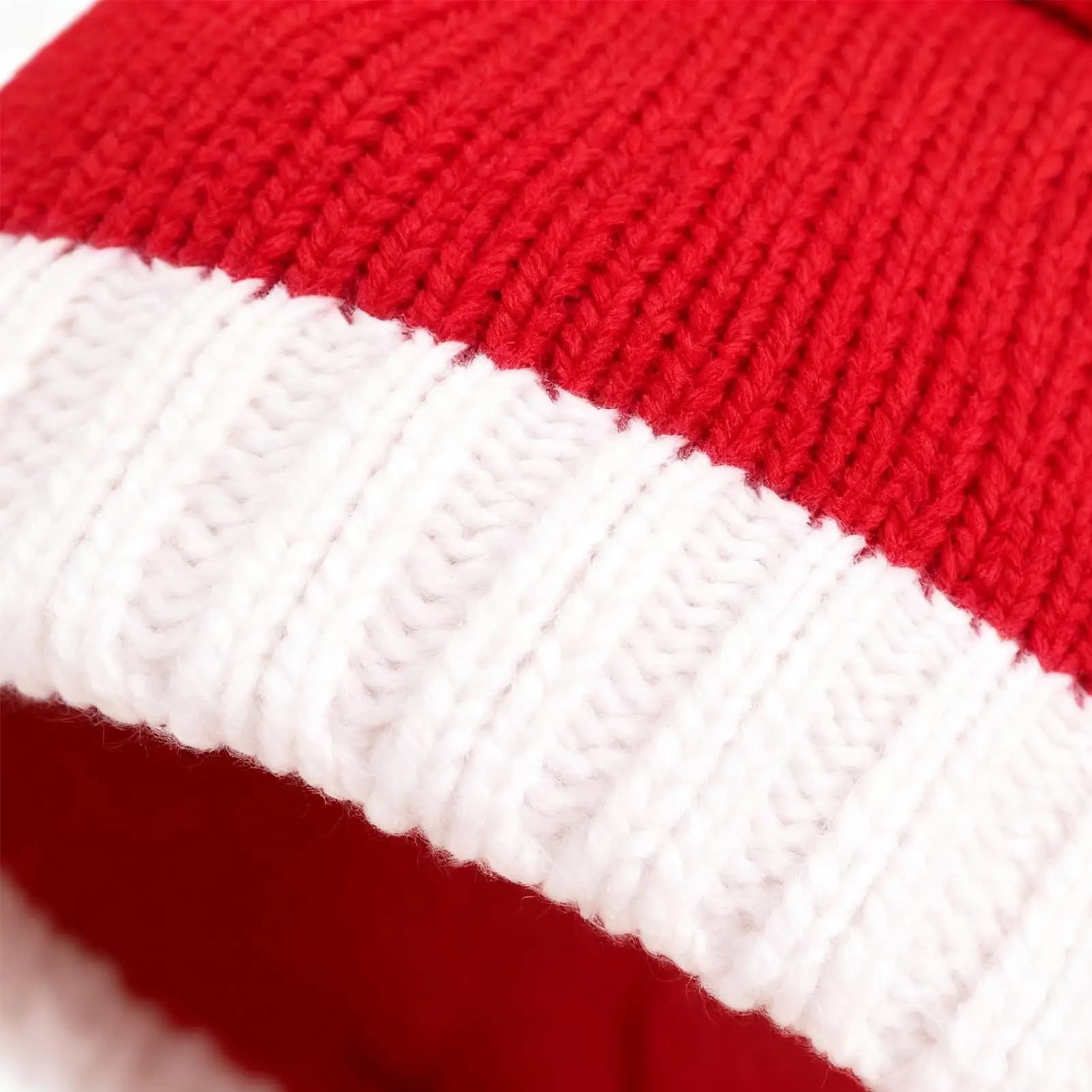 Cappello lavorato a maglia di Natale Pom carino Berretto morbido per bambini adulti Cappello da Babbo Natale Festa di Capodanno Regalo per bambini Navidad Noel Decorazione natalizia
