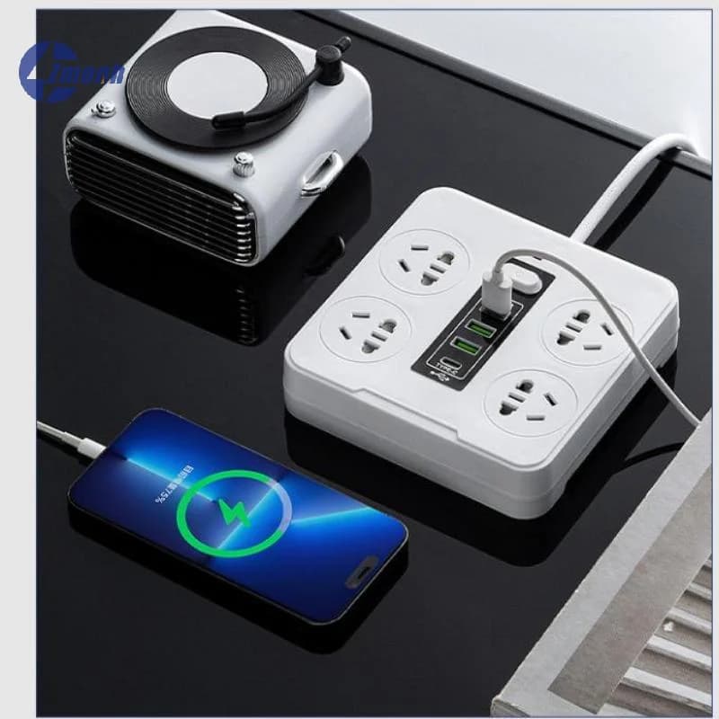 New！Universal Power Strip Socket EU US AU Plug With USB Type-c PD Surge Protector Power Cord Extension Sockets