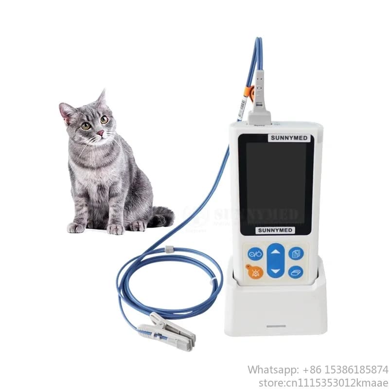 Vequyn Sy-W001n-2 Handheld Veterinary Pulse Oximeter for Pet Hospitals