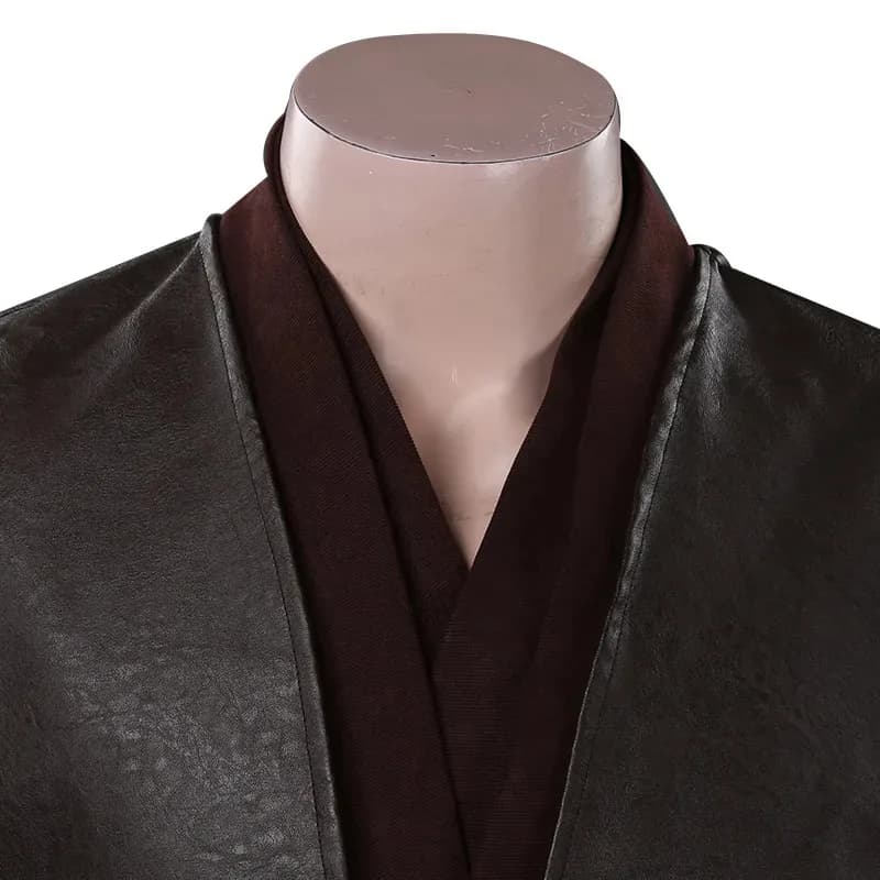 DY20Fancy Dress Anakin Cosplay For Men Costume Waist Belt Gloves Movie Space Battle Outfits Male Halloween Party Cloth25