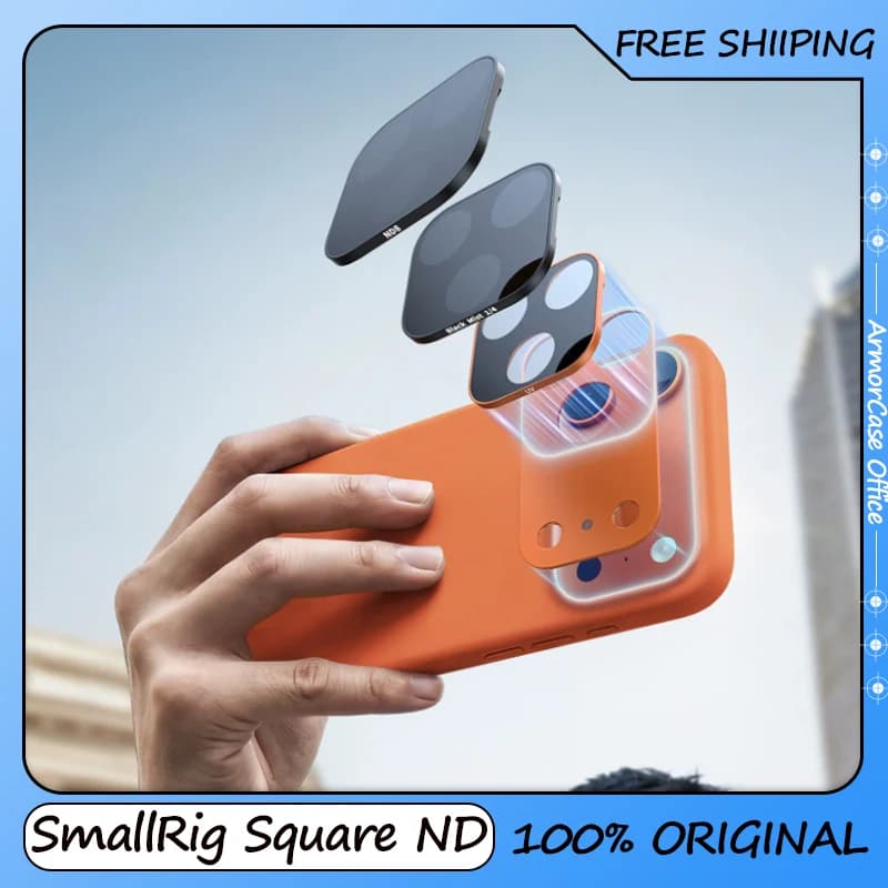 SmallRig Square Filter Kit for iPhone 17 Pro/Pro Max - ND2/4/8/16/32 Black Mist Filters Mount Mobile Phone Camera Accessories