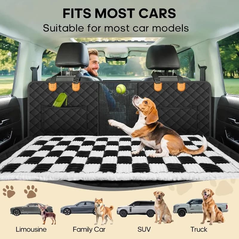 Tappetino caldo per letto per cani per coprisedile per auto Coperta per gatti per animali domestici Cuscino lavabile antiscivolo Protezione per divano per cani Forniture per animali domestici