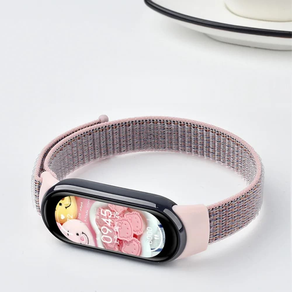 Nylon strap for Xiaomi mi Band 8 Sport miband8 NFC Correa Smart Band 8 Strap smartwatch