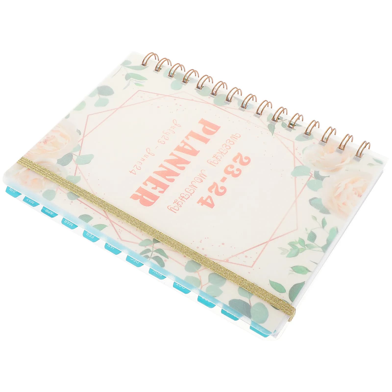 Quaderno agenda giornaliera multifunzione, carta spessa, senza ombreggiature, copertina robusta, design minimalista alla moda per l'ufficio accademico