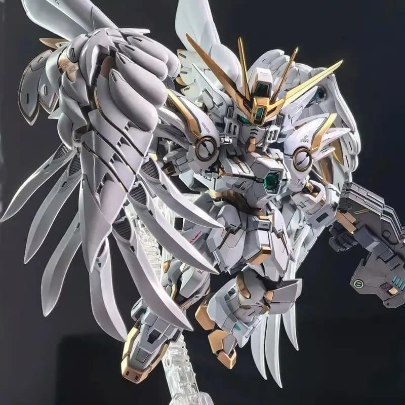 MGSD Wing Lelouch Color Model Kit Gffmc Lelouch Wing Zero Mecha Disponibile per Collezionisti Adulti Action Figure Regalo a Sorpresa