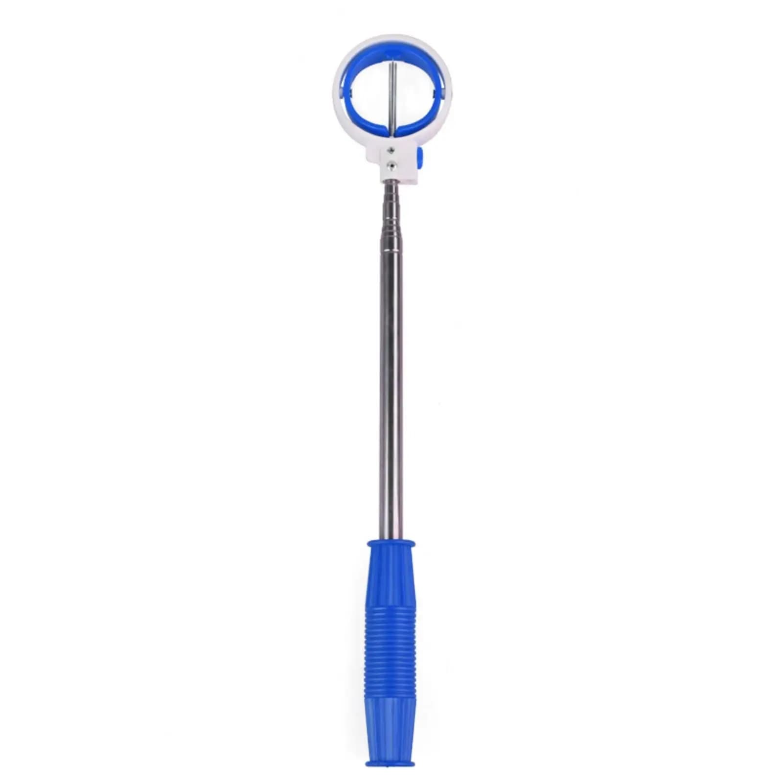 Telescopic Golf Ball Retriever Stainless Steel Pickup Tool with Spring Head for Water Hazards Range Practice