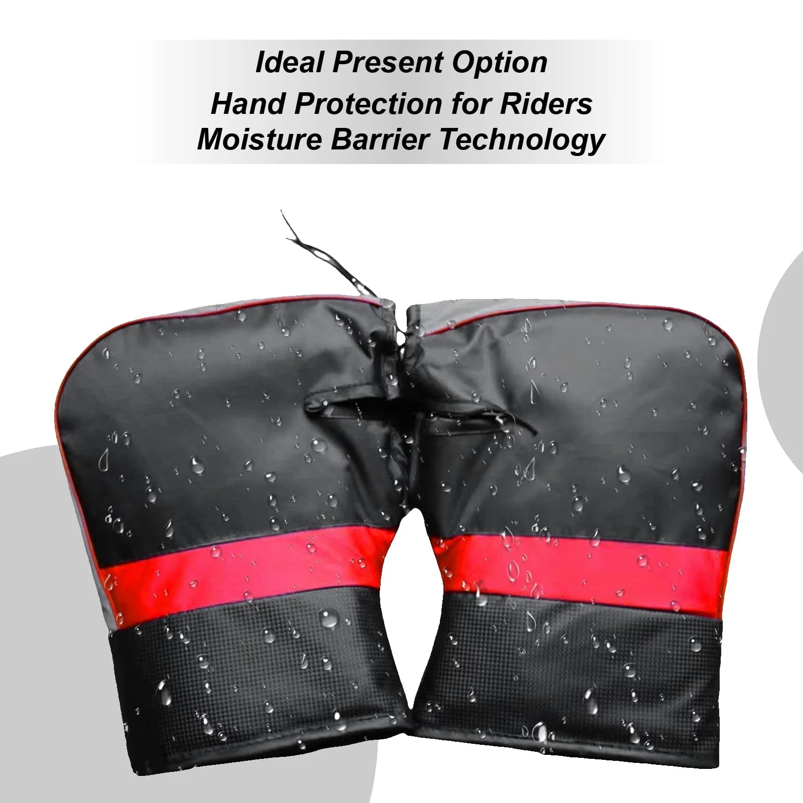 Guanti da manubrio per moto Forniture per biciclette impermeabili calde Guanti da manubrio per moto impermeabili per moto scooter