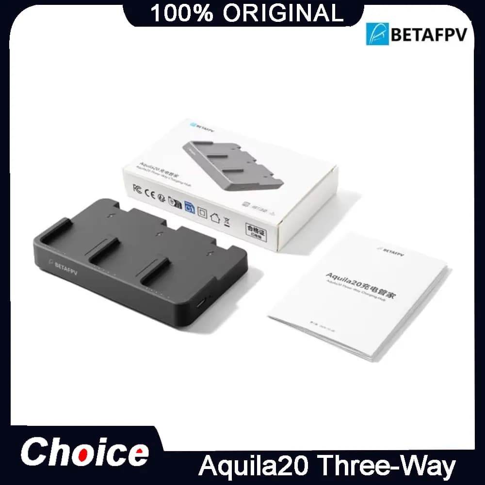 BETAFPV Aquila20 Three-Way Charging Hub 45W PD3.0 Fast Charger Smart Power Distribution Hub for Aquila 20 FPV Drone Battery