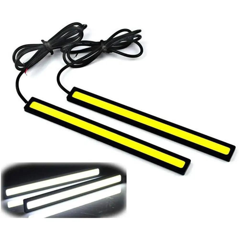 6000K-8000K DC 12V Universal Waterproof LED Daytime Running Light Strips for all types of vehicles including cars and trucks