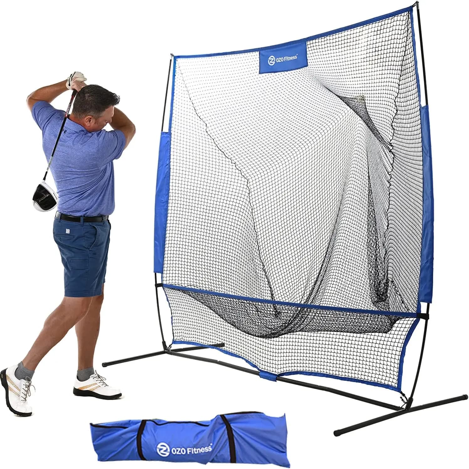 Rete da Golf per Allenamento, Rete Resistente per Pratica Indoor e Outdoor, Montaggio Rapido con Borsa per il Trasporto