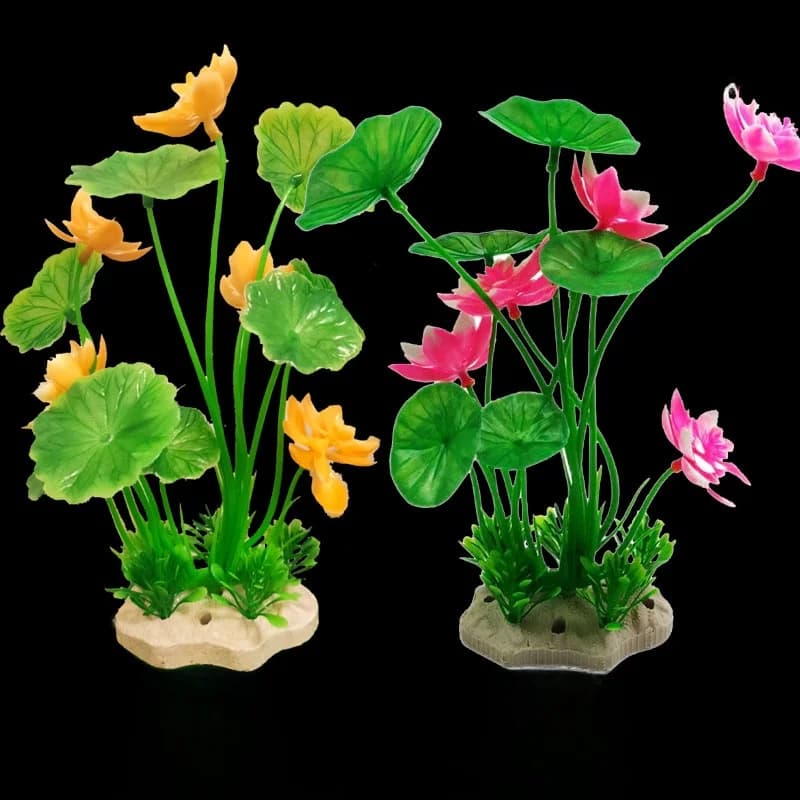 Aquarium Decoration: Artificial Plants and Decorative Stones for Tanks
