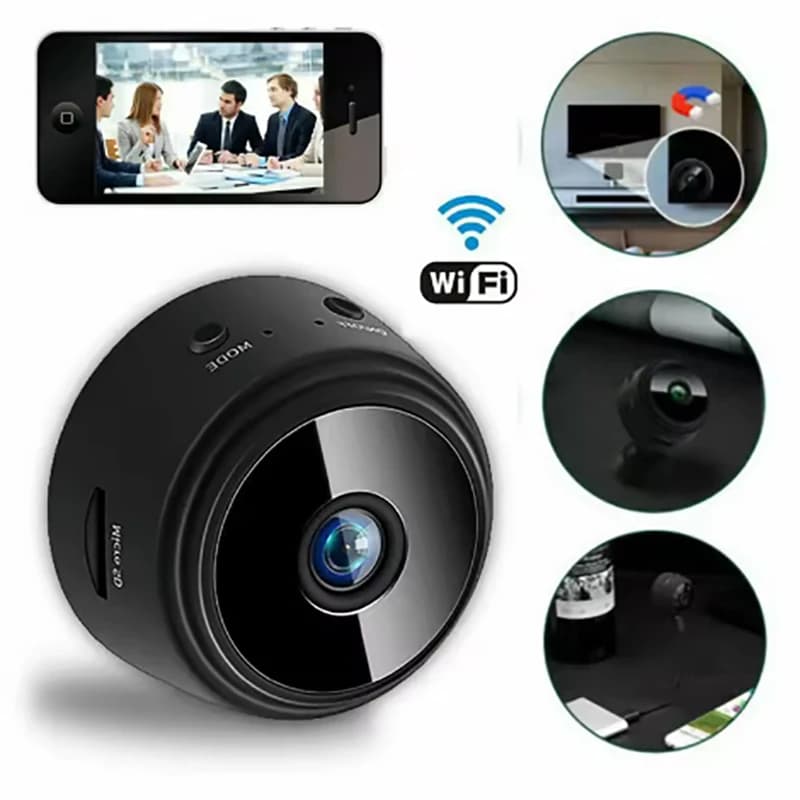 A9 1080P Mini WiFi Camera, HD Wireless IP Camcorder with Micro Voice Recorder for Home Video Surveillance