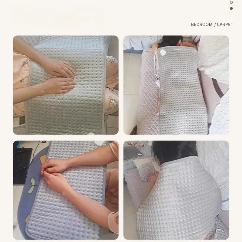 Coperta riscaldante elettrica Tappetino riscaldato Coperta calda accogliente Coperta riscaldante morbida Comoda Koc Elektryczny Articoli per la casa
