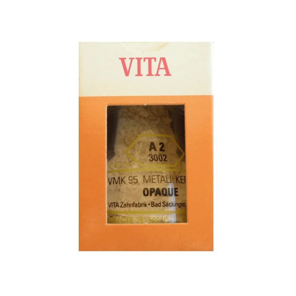 Polvere di ceramica VITA VMK 95 OP da 50 g/bottiglia per polvere di porcellana dentale opaca ceramica impiallacciata