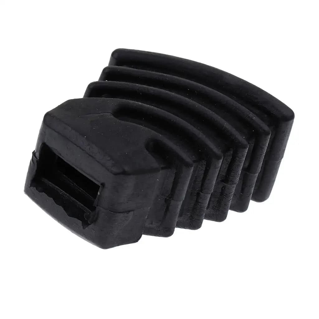 Set di Accessori per Batteria con Piedini in Gomma Nera, Parti Hardware per Batteria, per Pratica o Uso sul Palco