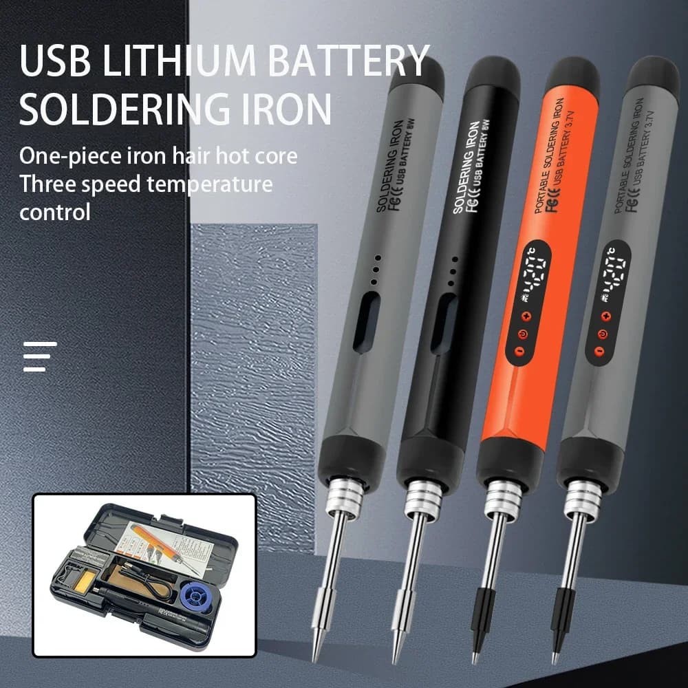 Saldatore elettrico portatile 5V 8W USB senza fili Saldatore elettrico Ricarica rapida Batteria al litio Saldatore Riparazione Strumento di saldatura
