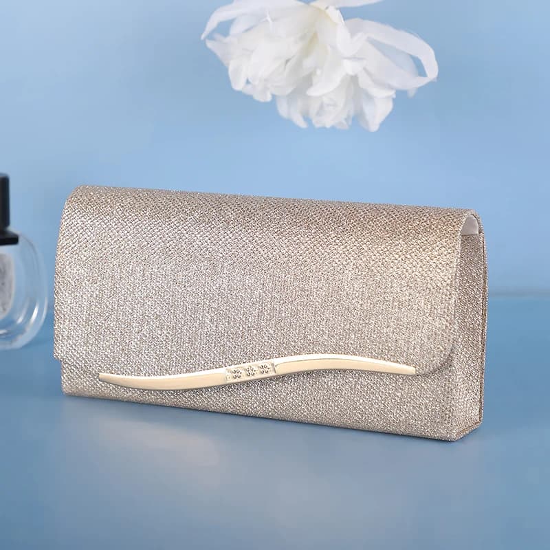 Borsa da Sera di Lusso per Donne, Elegante Borsa a Tracolla con Catena di Alta Gamma, Alla Moda Borsetta Monospalla