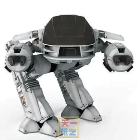 Mechanical Warrior ED2093D Paper Model DIY Hand Course To Create A Three-dimensional Origami Paper Model