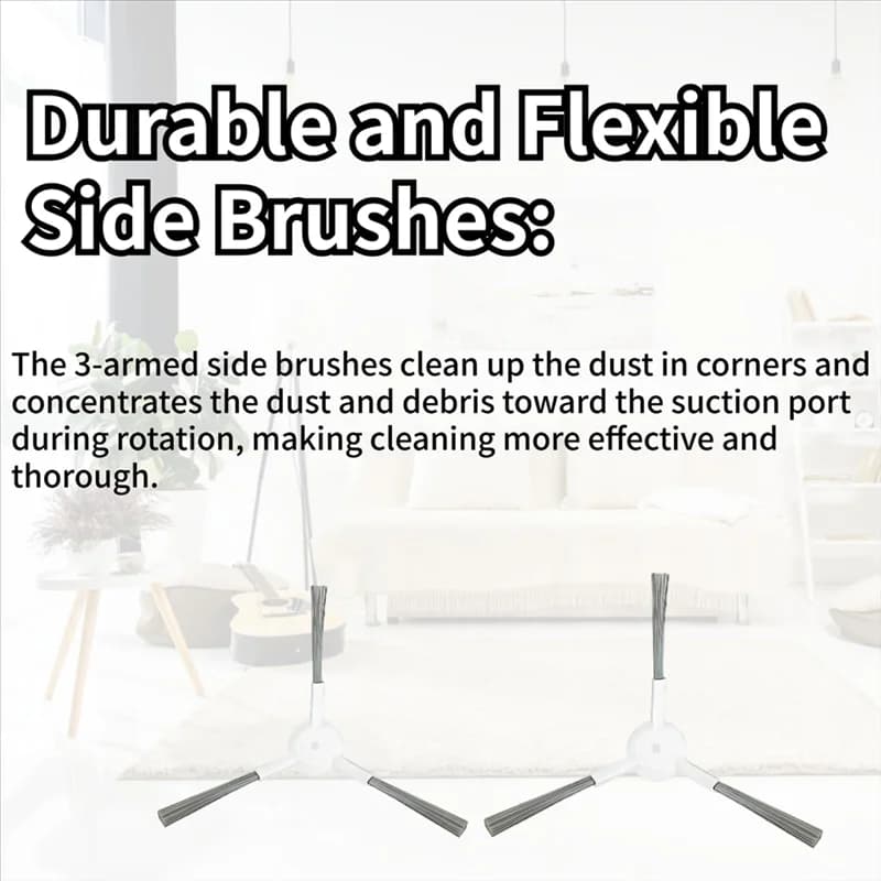TKOH-Per Dreame L10s Pro Ultra Heat Robot Aspirapolvere Spazzola laterale principale Filtro Hepa Mop Panno Sacchetti per la polvere Parti