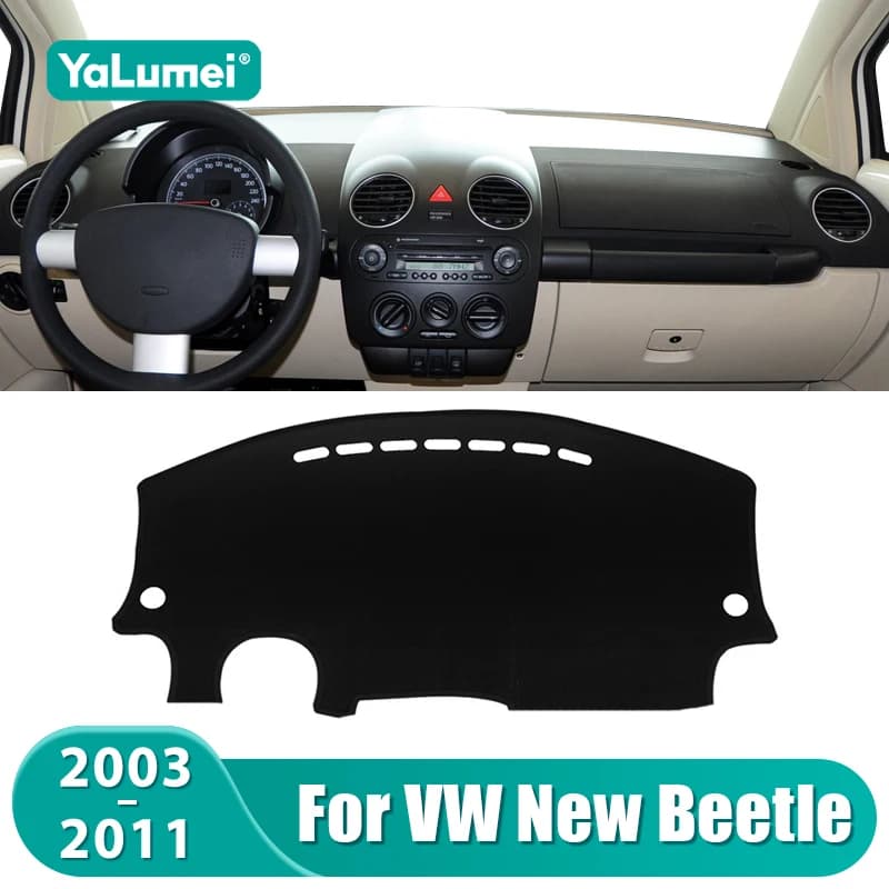 Per Volkswagen VW New Beetle 2003 2004 2005 2006 2007 2008 2009 2010 2011 Cruscotto Auto Zerbino Sun Shade Copertura antiscivolo Accessori