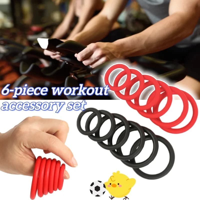 6 Size Multifunctional Men's Massage Accessory Ring Portable Fixed Ring Increases Expansion Home Massage For Relaxation