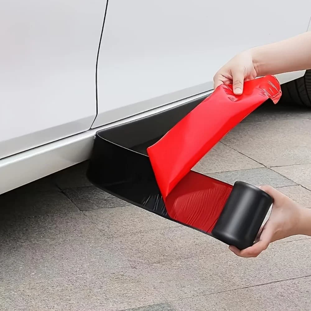 Minigonne Laterali Universali per Auto, Protezioni Antigraffio per Bordi Laterali. Protezione per Paraurti di Berlina, Camion, SUV.