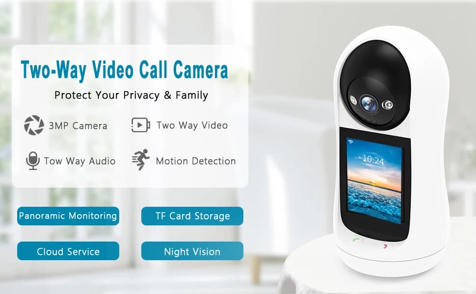 3MP 1296P iCSEE APP One Key Call Videocitofono wireless PTZ IP Dome Camera AI Rilevazione umanoide Sicurezza domestica CCTV Baby Monitor