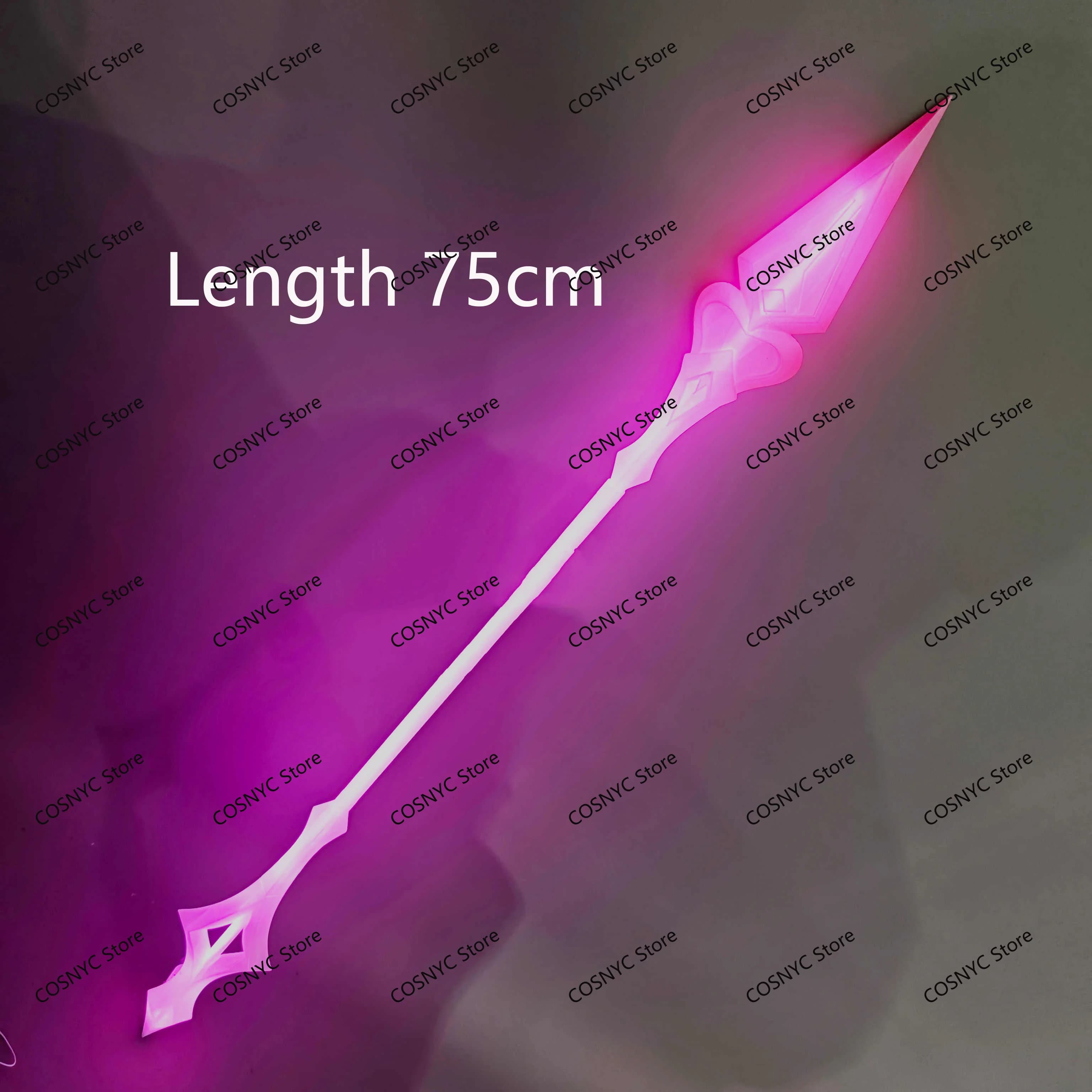 Lunghezza 75 cm Freccia luminosa Gioco Honkai Star Rail Cyrene Armi cosplay Prop Accessorio per abbigliamento per feste di Natale di Halloween