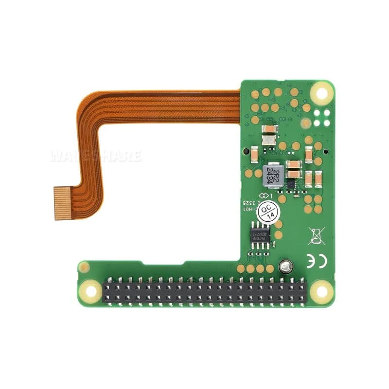 Official Raspberry Pi M.2 HAT+ Compact, Designed For Raspberry Pi 5, HAT+ Standard,Suitable For Use With The Raspberry Pi Case