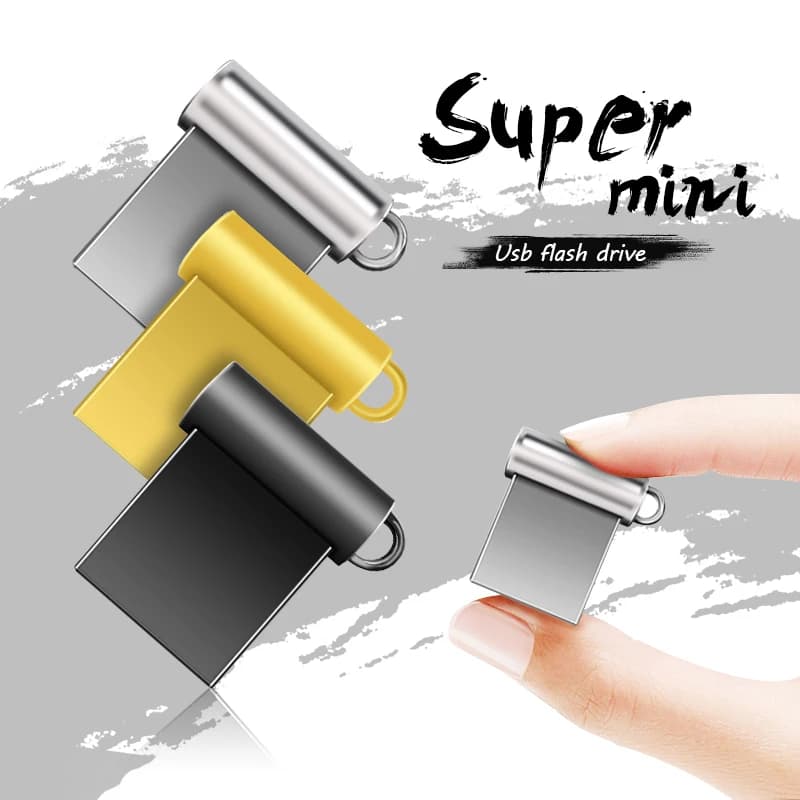 2025 Vendita calda Pen Drive 64 GB 32 GB 16 GB 8 GB Chiavetta USB in metallo 2.0 Memory stick Flash Disk 128 GB 256 GB mini dispositivo di archiviazione