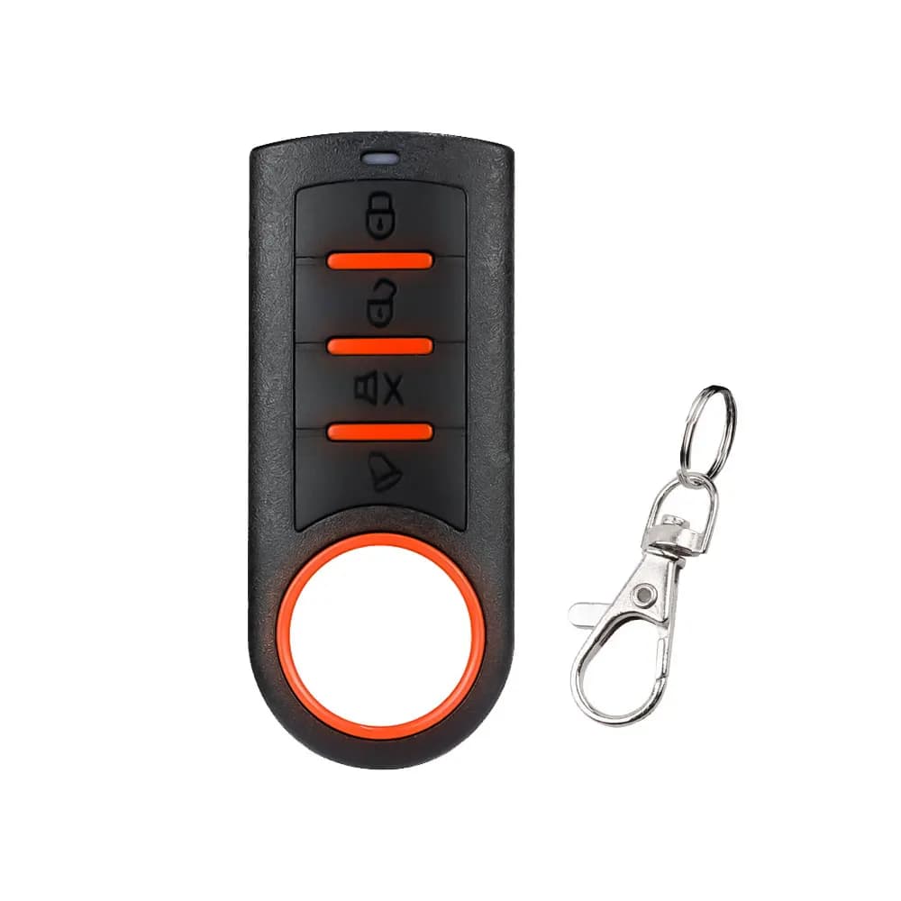 Telecomando Duplicatore Wireless RF 433MHz a 4 Pulsanti, Trasmettitore per Copia Codice, Clonazione per Garage, Cancello, Porta, Allarme Antifurto Auto