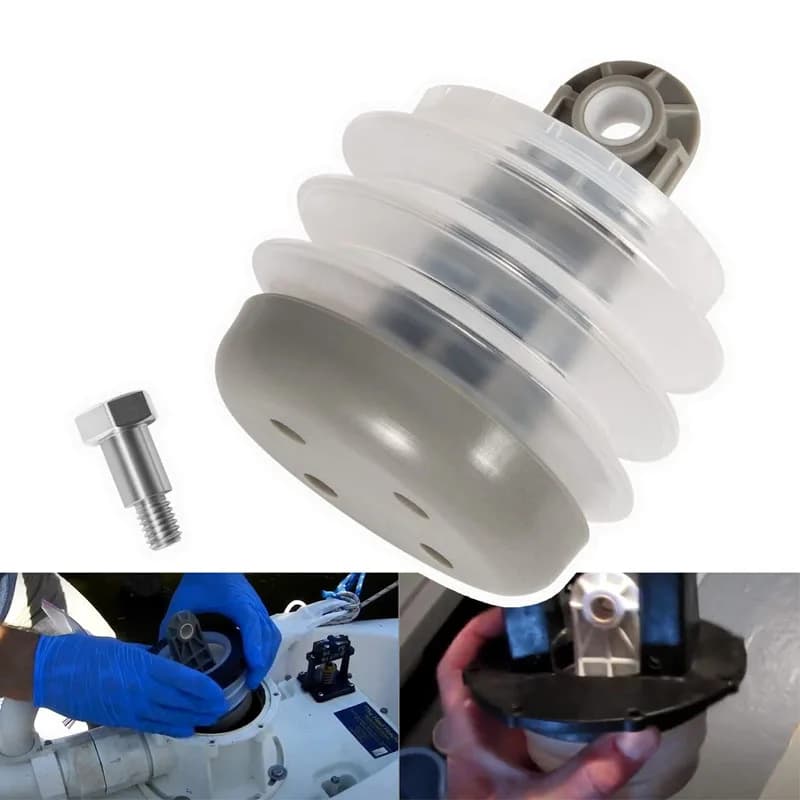 2 pz/set Kit soffietti pompa 385230980 per pompa a vuoto serie Domatic/Sealand, J & S & T, serie VHT e VG strumenti per barche