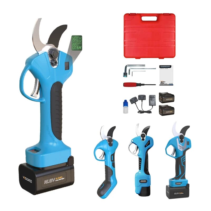 Professional Electric Pruning Shears Cutting Diameter for Gardening Heavy du ty Cordless Pruner