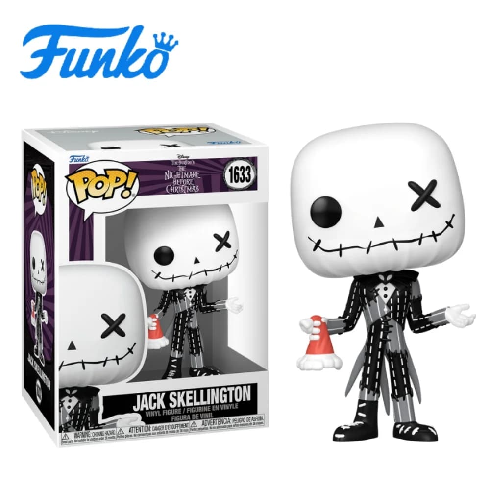 Funko Pop Serie Disney: Patchwork - Jack - Regalo di Capodanno - un fantastico regalo per amici e familiari per Natale, Capodanno e compleanni, decorazione a tema pop culture, regalo di compleanno, oggetti da collezione di fumetti, merce ufficialmente licenziata, oggetti da collezione premium, artefatti di fumetti, regali per geek, oggetti da collezione