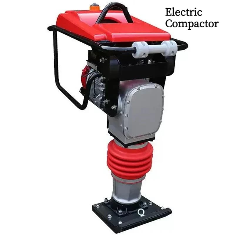 Compattatore elettrico, compattatore a percussione, compattatore trifase per fondazioni domestiche, compattatore stradale 380V (personalizzabile)