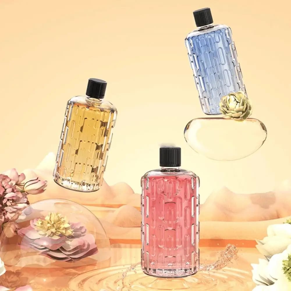Diffusore da 50ml oli essenziali 5 gusti oli profumati aromatici spruzzatore di aromi oli profumati per umidificatori per Hotel lavanderia grande stanza