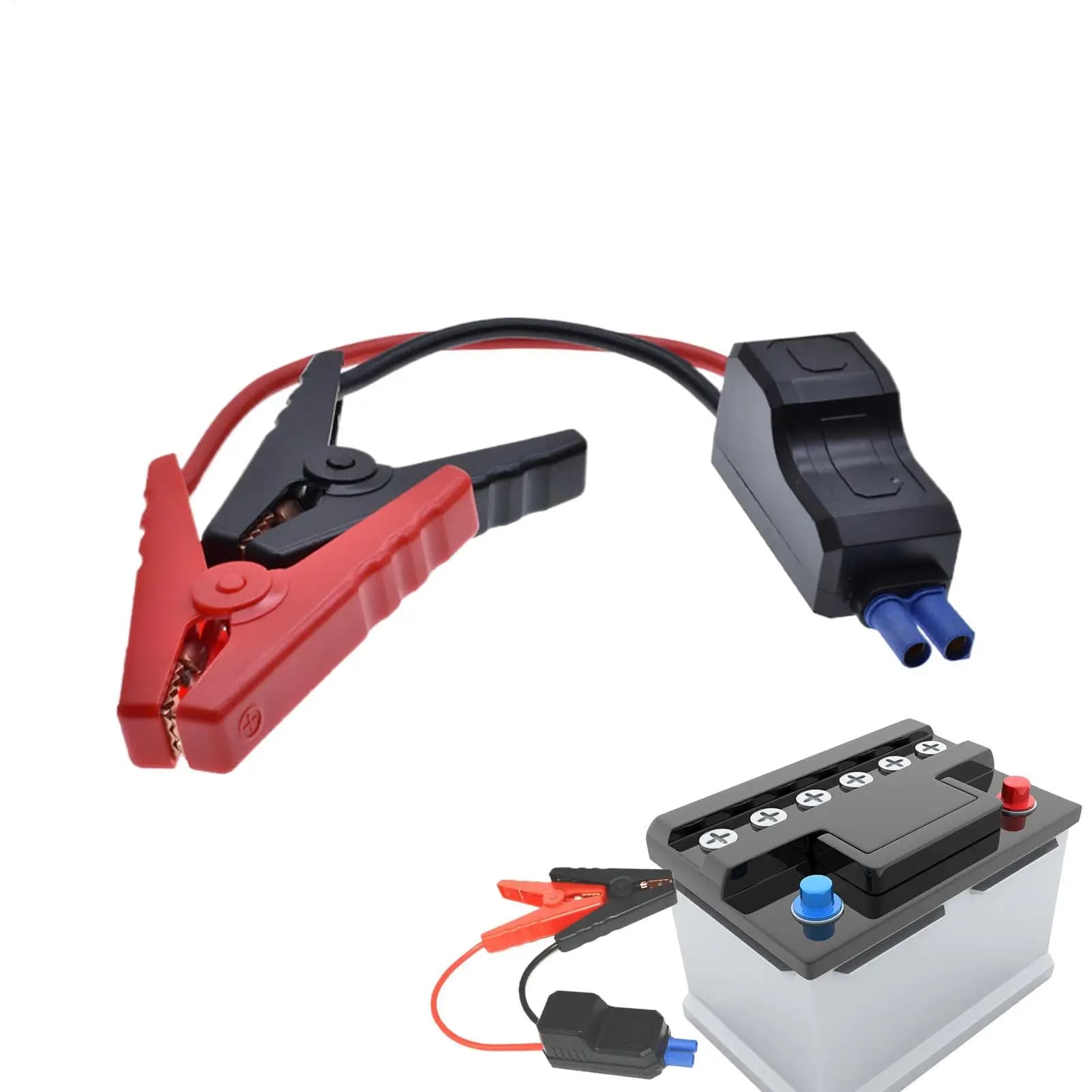 New Car start power clamp with fire cable EC5 Plug Battery Clip 8 Anti Intelligent Clip 650A High Current Ignition Clip