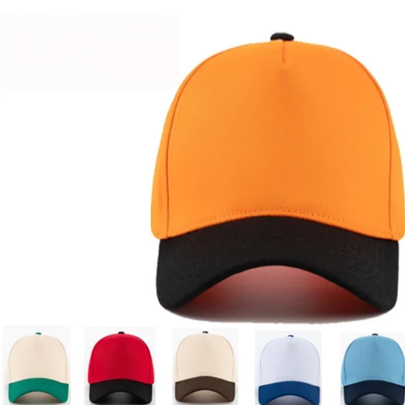 Nuovo Cappello da Baseball Primaverile/Estivo 2026 a Cinque Pezzi con Patchwork Colorato, Stile alla Moda, Cappello da Sole per Esterni, Cappello a Bombetta