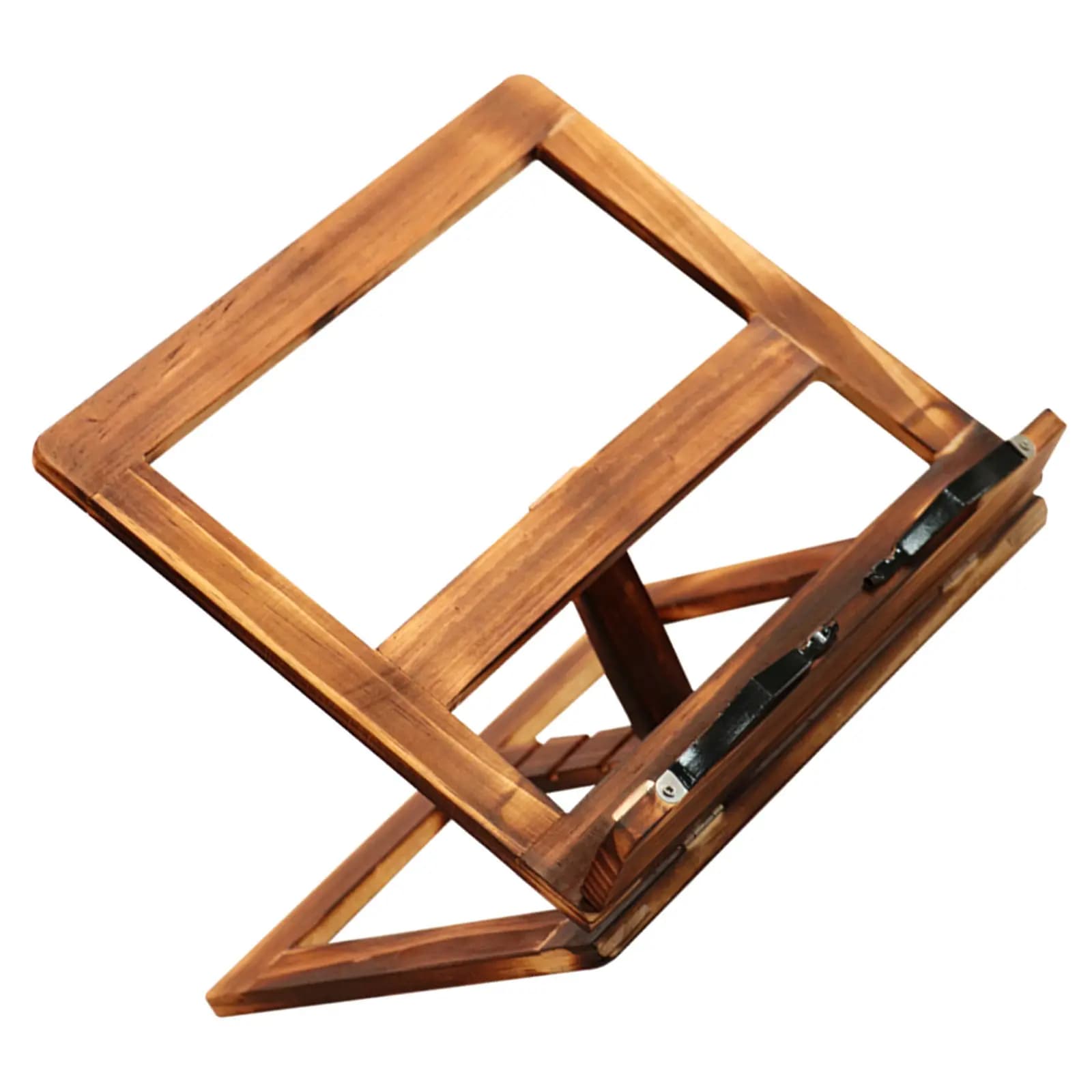1Pcs Wooden Reading Shelf Lightweight Portable Book Stand for Desk Bed Lap Office Dorm Library Myopia Prevention Tablet Support