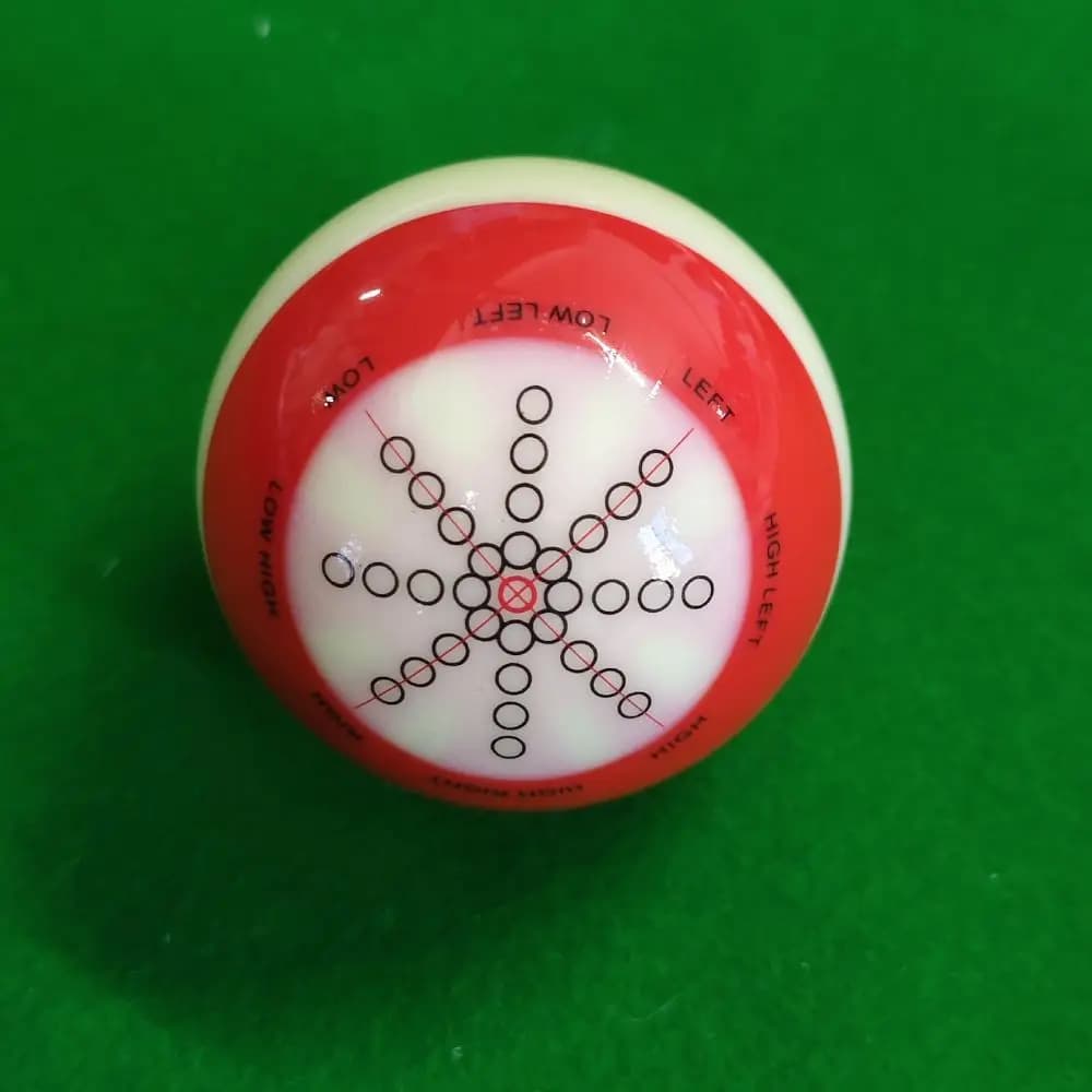 Pro Billiard Cue Ball 57.2mm Training Accessory Resin Practice Ball For Black Eight Pool Sports Consistent Rolling Skill