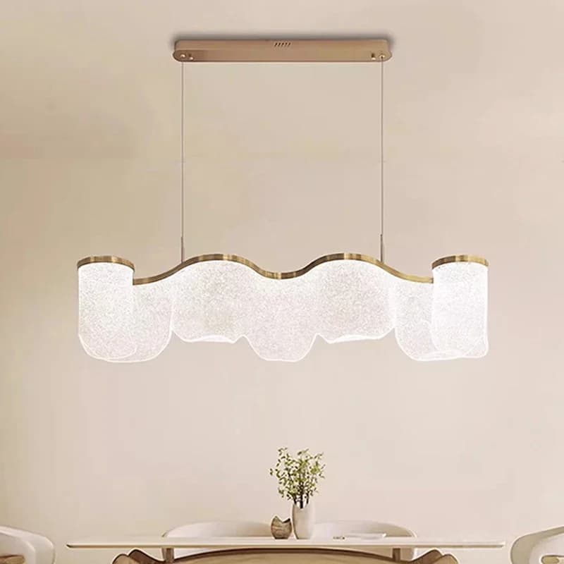 Il lampadario ad anello a LED moderno per la decorazione domestica viene utilizzato per tavolo da pranzo, cucina, ristorante, soggiorno, lampada a sospensione, illuminazione per interni
