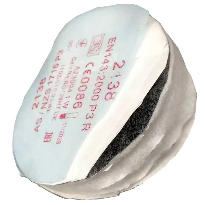 2138 P3 R Filtro antiparticolato con livello di nuidità per maschera antipolvere per respiratore serie 3 m 6800 7502 6200